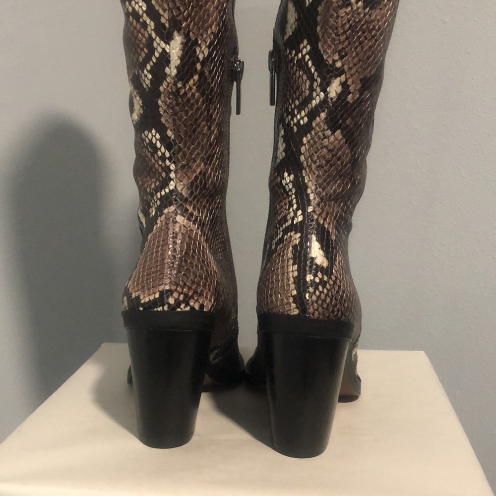 New Vince Camuto Gravana Python Boot - image 8